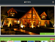 Tablet Screenshot of jimbarna-loghomes.com